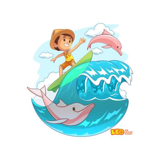 Leo Surfing T-Shirt