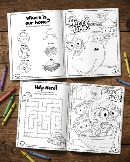 Leo the Wildlife Ranger Activity Book